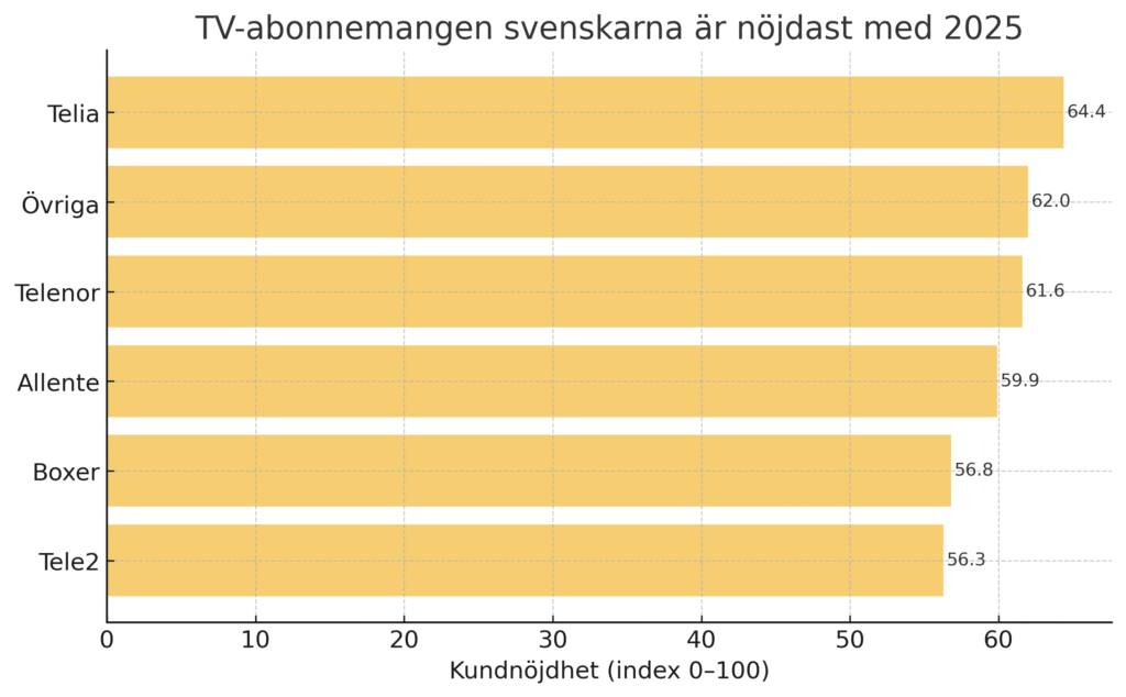 TV-abonnemang SKI 2025